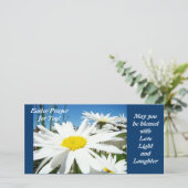 愛の光賛美の笑いと復活祭の祈りの言葉 シーズンカード (スタンド正面)