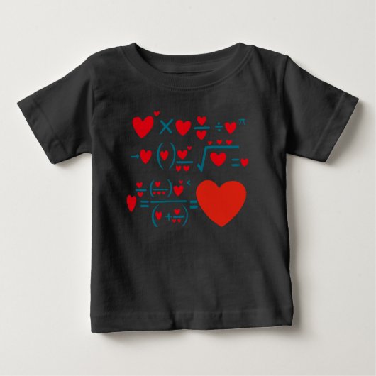 愛の公式 ベビーTシャツ (正面)