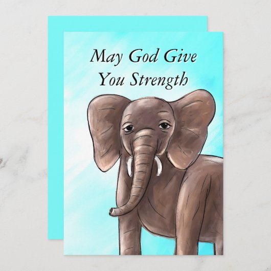 愛の共感カードの力 サンキューカード (正面/裏面)