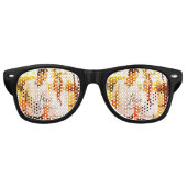 愛の写真の追加の名前セット。年結婚の夫婦 レトロサングラス (正面)