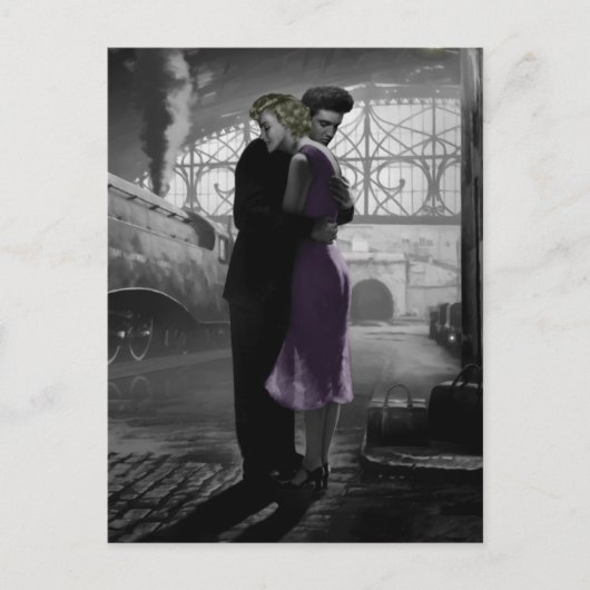 愛の出発 ポストカード (正面)