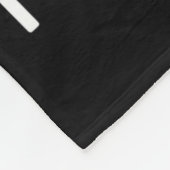 愛の切り株は彼が私ができる人々を怒らせるから フリースブランケット (角)