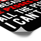 愛の切り株は彼が私ができる人々を怒らせるから ポスター (角)