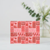 愛の切手 ポストカード (スタンド正面)