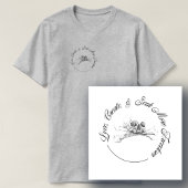 愛の創造と自由を求める Tシャツ