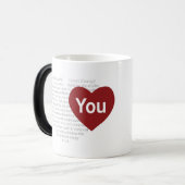 愛の力が明らかにされた – 魔法マグ モーフィングマグカップ (正面左)