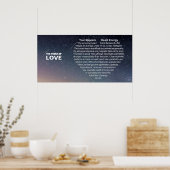 愛の力 – あなたの磁気ハート ポスター (キッチン)