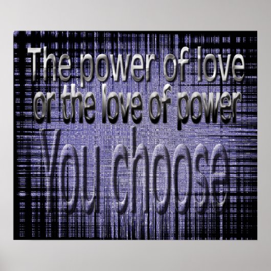 愛の力 ポスター (正面)