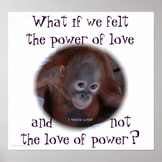 愛の力 ポスター (正面)