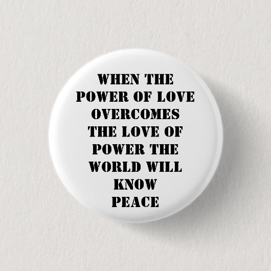 愛の力 缶バッジ (正面)