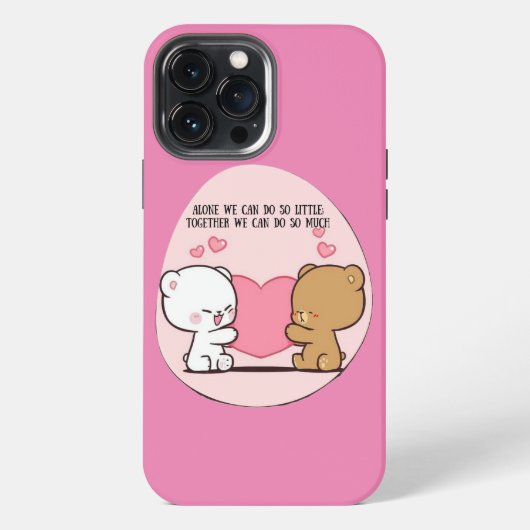 愛の力 iPhoneケース (裏面)