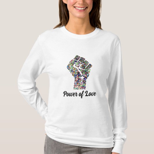 愛の力 Tシャツ (正面)