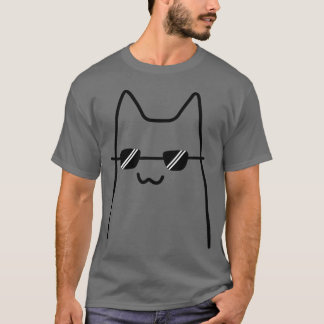 愛の力LOVEデザインの猫友達 Tシャツ