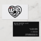 愛の労 名刺 (正面/裏面)