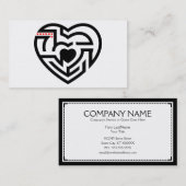愛の労 名刺 (正面/裏面)