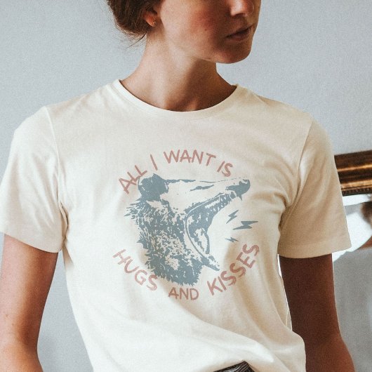 愛の動物のミームを望むオおもしろいポッサム Tシャツ