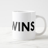 愛の勝利 – 大きなマグカップ ジャンボコーヒーマグカップ (右)