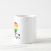 愛の勝利 – LGBTQ+プライド#2 コーヒーマグカップ (中央)