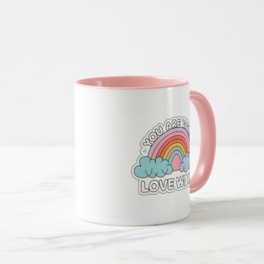 愛の勝利(LGBTQ) マグカップ (正面右)