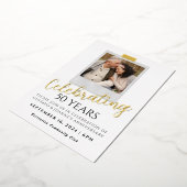 愛の半世紀 箔シーズンカード (回転した状態)