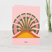 愛の単語 サンキューカード (裏面)