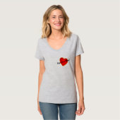 愛の印を私の心に Tシャツ (正面フル)