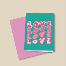 愛の友情バレンタイン母の家族の挨拶 シーズンカード