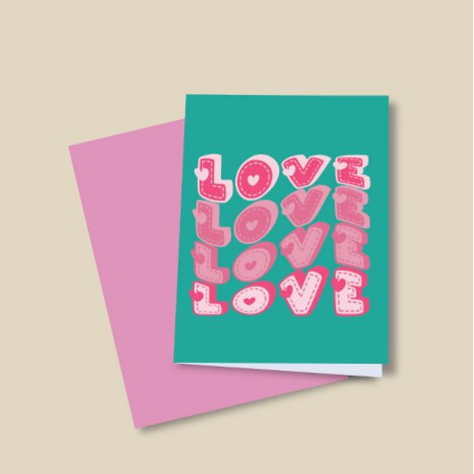 愛の友情バレンタイン母の家族の挨拶 シーズンカード