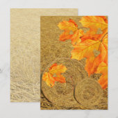 愛の収穫の招待 招待状 (正面/裏面)