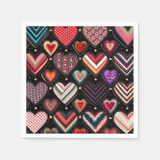 愛の名において踊る スタンダードカクテルナプキン (正面)