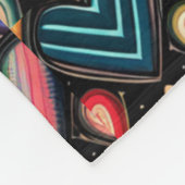 愛の名において踊る フリースブランケット (角)