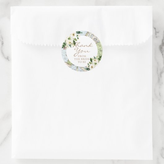 愛の周りの世界フローラマップ好意ラベル ラウンドシール (バッグ)