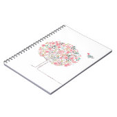 愛の咲く木そして鳥 ノートブック (左側)