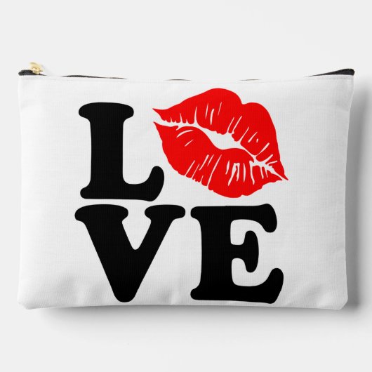 愛の唇 アクセサリーポーチ (正面)