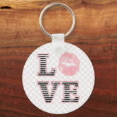 愛の唇 キーホルダー (正面)