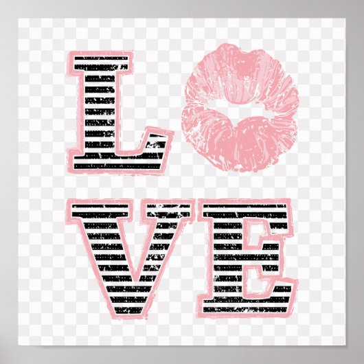 愛の唇 ポスター (正面)