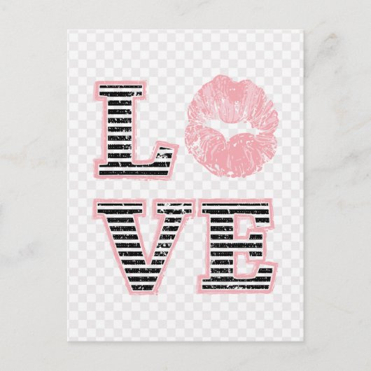 愛の唇 ポストカード (正面)