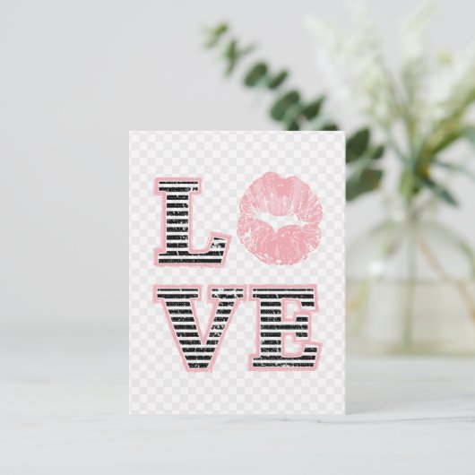 愛の唇 ポストカード (スタンド正面)