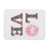 愛の唇 マグネット (横)