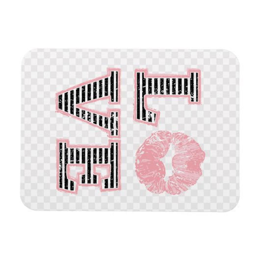 愛の唇 マグネット (横)