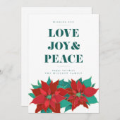 愛の喜びと平和メリークリスマスホリデー (正面/裏面)