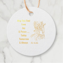 愛の喜び平和の願い フェイバータグ