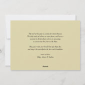 愛の喜び幸せチョークボードクリスマスフォトカード シーズンカード (裏面)