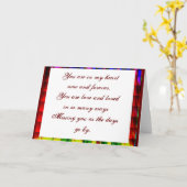 愛の喜び_ カード (黄色い花)