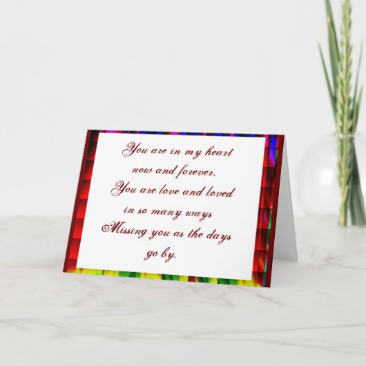 愛の喜び_ カード (正面)