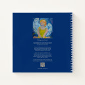 『愛の囁き』エンジェルハードカバーSketchbook ノートブック (裏面)