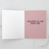 愛の囚人のハンカチの配偶者カード カード (内部)