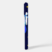 愛の場合の可愛い漫画フクロウ Case-Mate iPhoneケース (裏面 / 左)