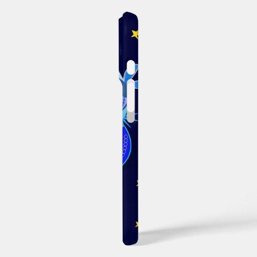 愛の場合の可愛い漫画フクロウ Case-Mate iPhoneケース (裏面 / 左)