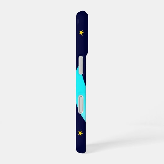 愛の場合の可愛い漫画フクロウ iPhone 16ケース (右側面)